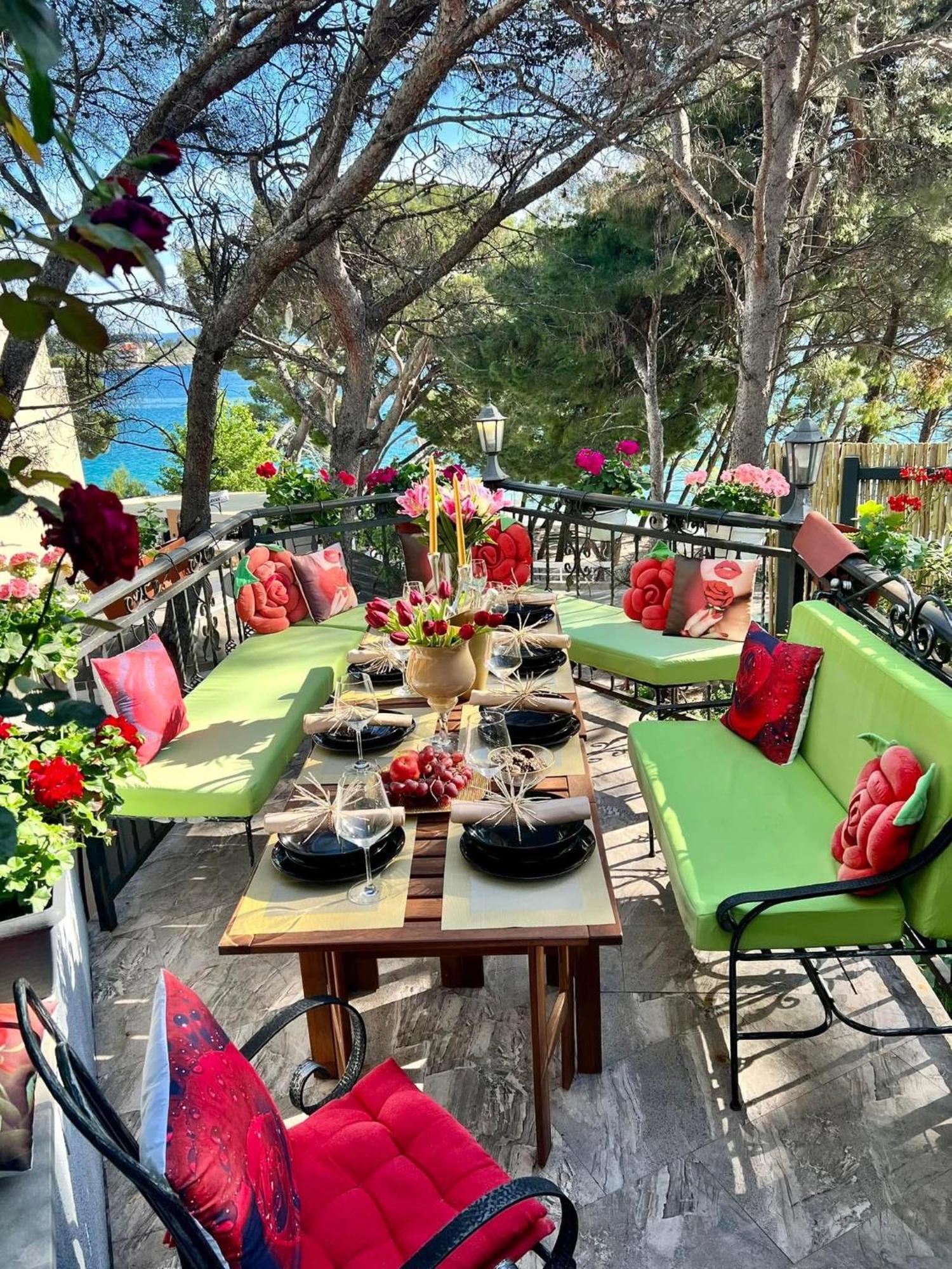 Beachfront Apartment Romilda 马卡尔斯卡 外观 照片