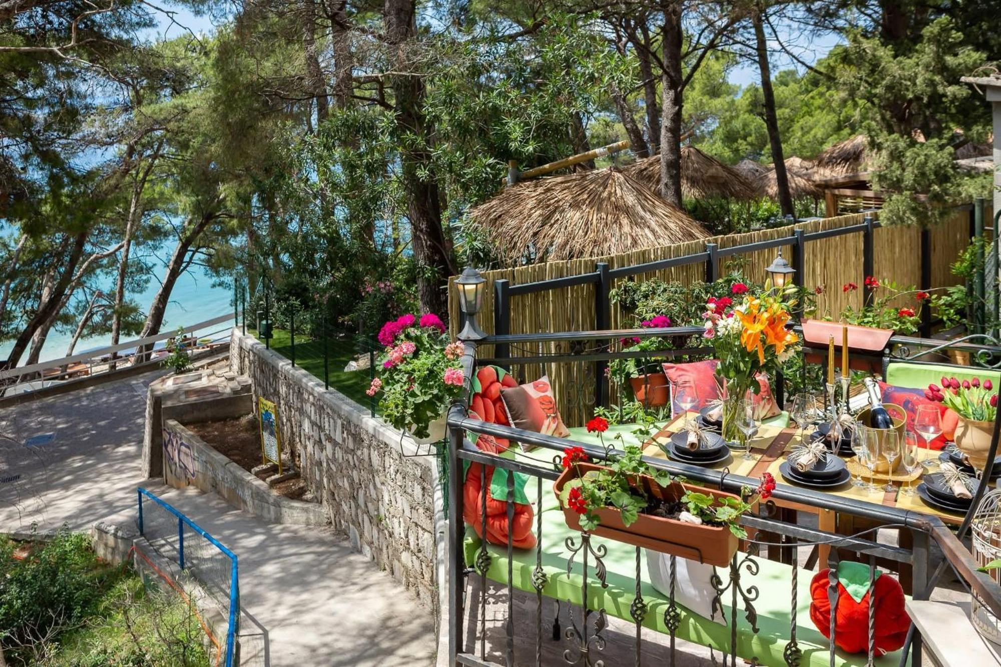Beachfront Apartment Romilda 马卡尔斯卡 外观 照片