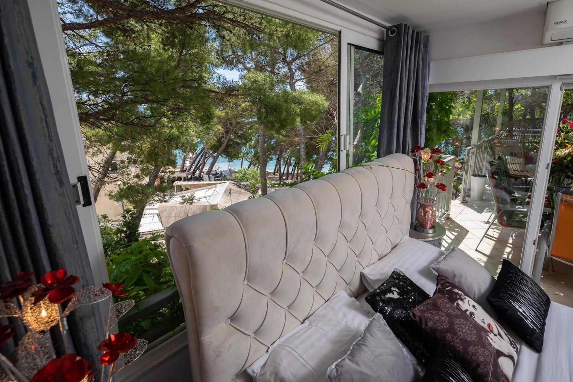 Beachfront Apartment Romilda 马卡尔斯卡 外观 照片